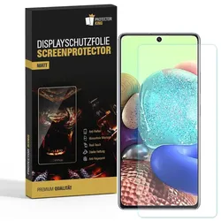 4x Displayschutzfolie für Samsung Galaxy A71 ANTI-REFLEX Displayfolie MATT