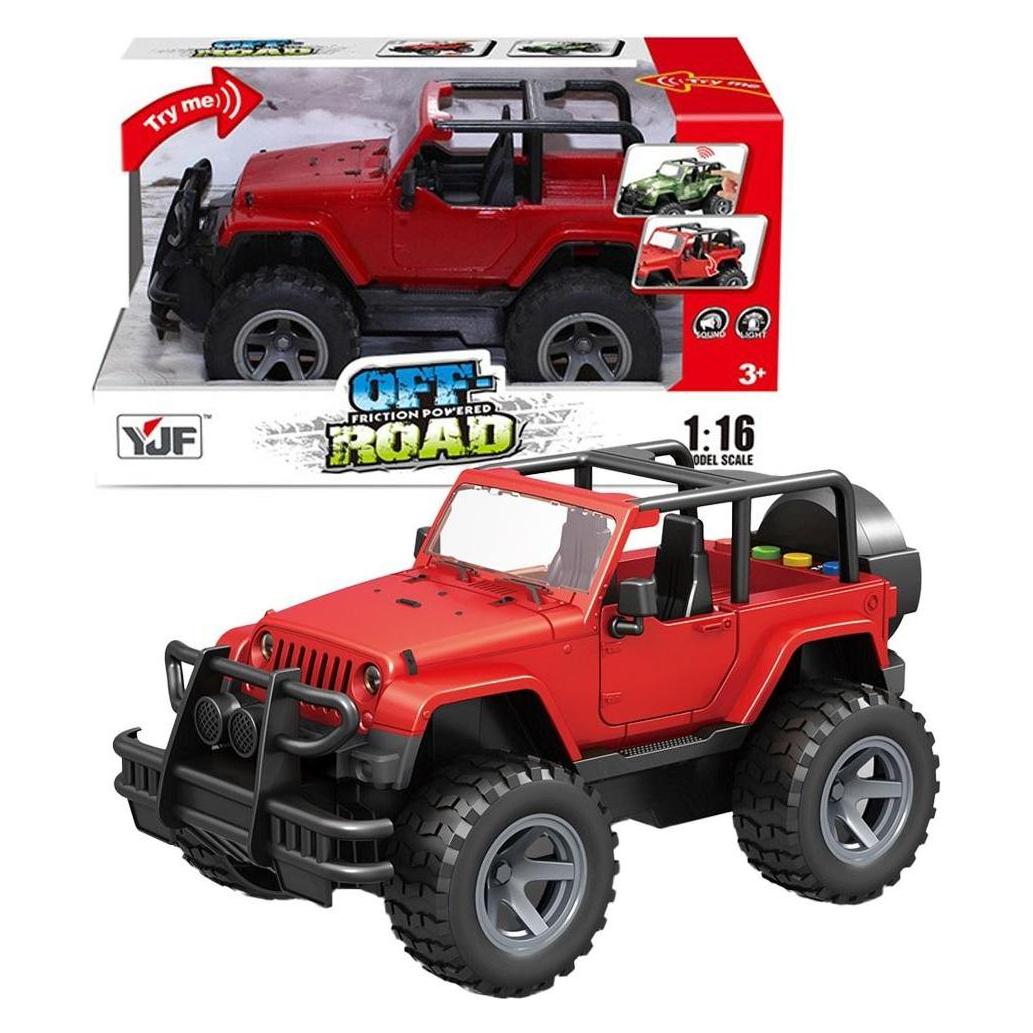 Askato Batteriebetriebener roter Jeep (54614697)