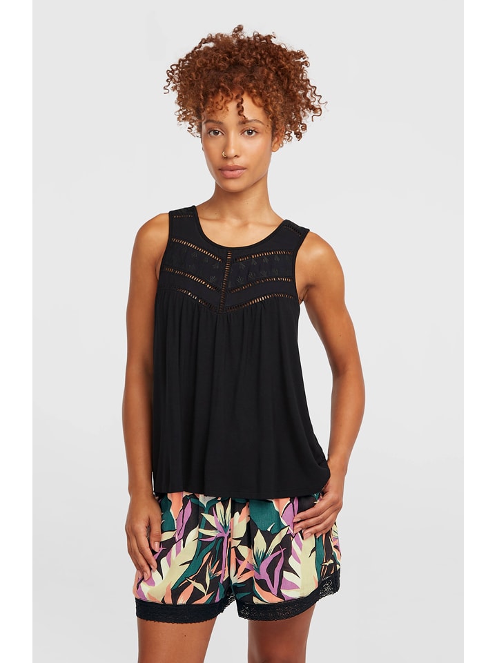 O'Neill Blusentop "Essentials Tokeena" in Schwarz - S