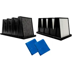 Wolf Wartungsset AirPurifier ? ePM1 65% (F7 Carbon) & H14 HEPA Filter ? für Luft...