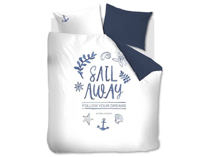 Rivièra Maison Sail Away Blauw dekbedovertrek