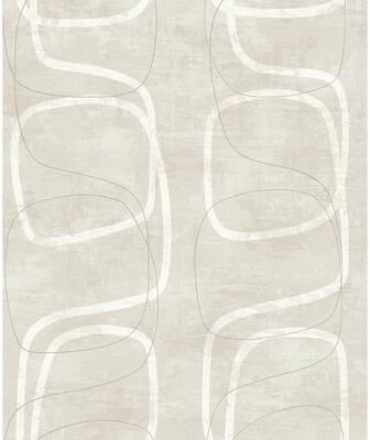 NextWall Forcella Geo Peel and Stick Wallpaper