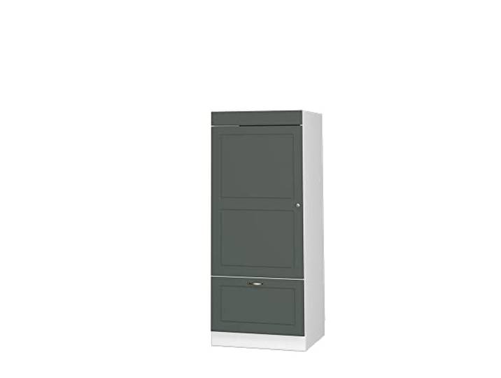 Vicco Vorratsschrank Fame-Line, Grün-Gold Landhaus/Weiß 60 cm