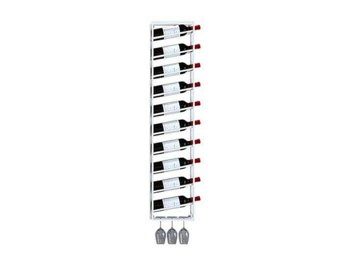 Weinregal, Stark und stabil, platzsparend, for Restaurants, Wohnzimmer, Bars(White,X Large)