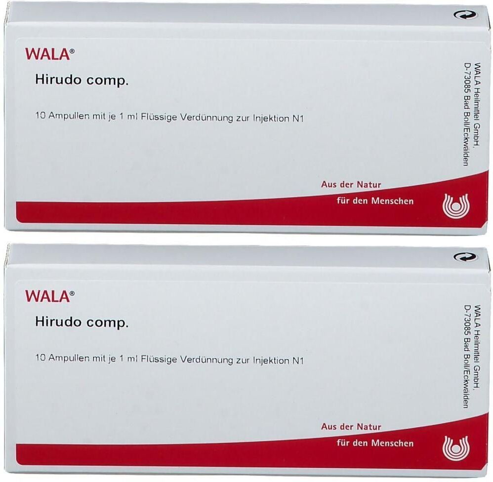 WALA Hirudo COMP.Ampullen 2x 2x10x1 ml Ampullen