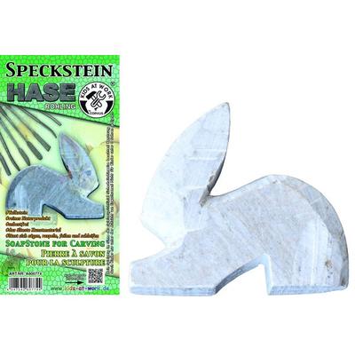 Speckstein Rohling Hase