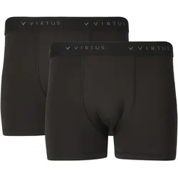 2er Pack VIRTUS Ontel V2 Boxershorts Herren 1001 - black S
