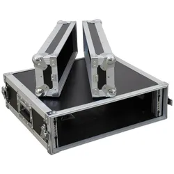 Omnitronic Verstärkerrack PR1 3HE tief (Verstärker), Audio Racks + Cases, Schwarz