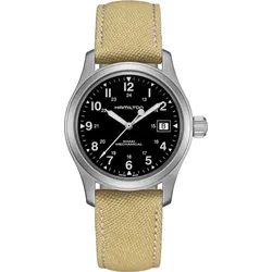 Hamilton Khaki Field Mechanical Officer H69439933 - schwarz,beige - 38mm