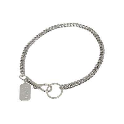 Halsreif KARL KANI "Karl Kani Karl Kani Retro Wallet Chain", silber, Halsketten, Damen, onesize, Stahl