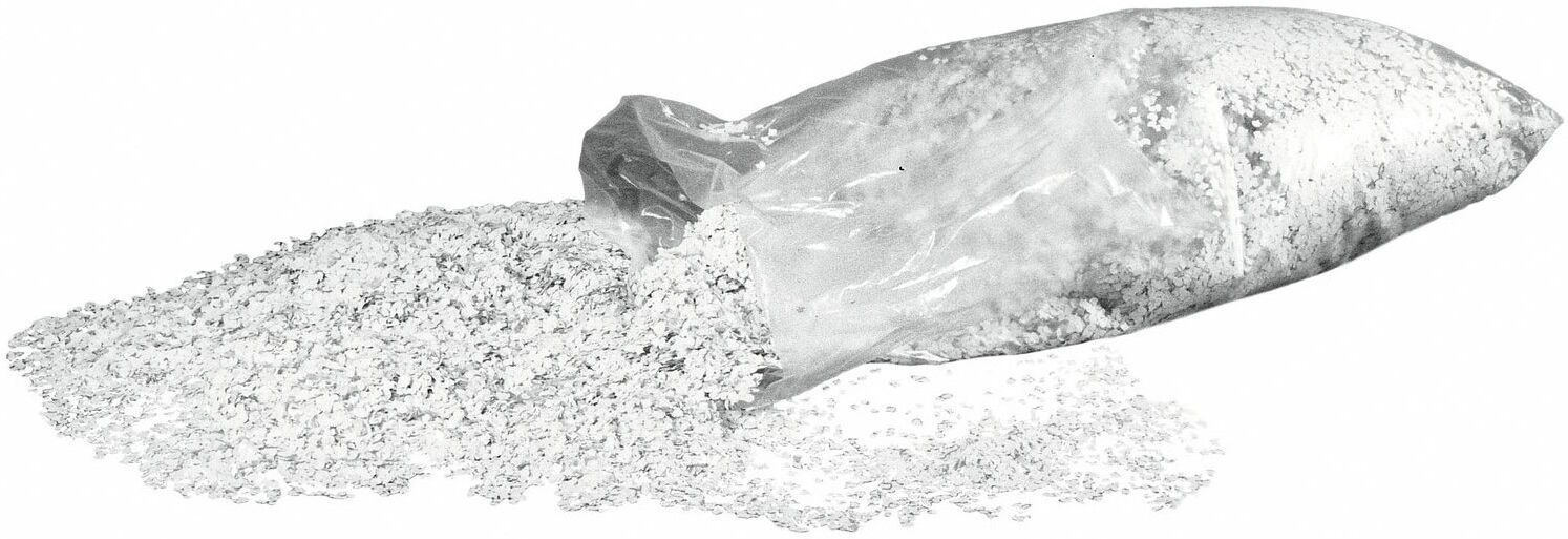 Accessory Konfetti, Weiß, Uv-Aktiv, 7mm 10kg