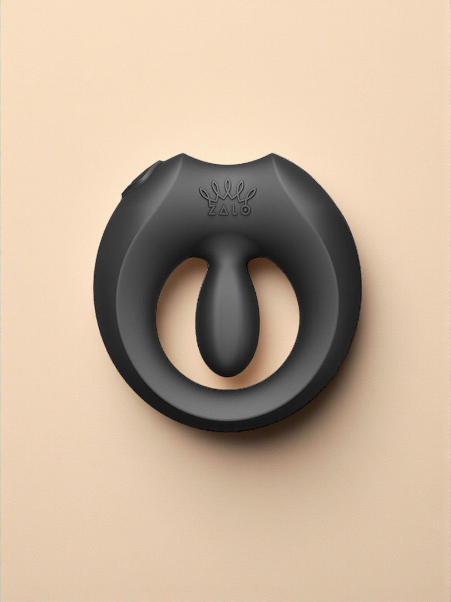 Zalo Apis - Anneau vibrant pour couple, contrôlé par application - Noir