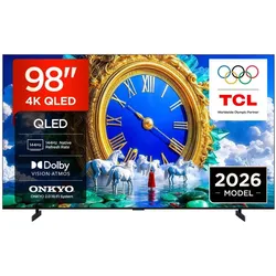 TCL 98A400 (98", QLED, 4K, 2026), TV, Schwarz