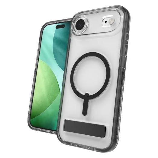 Zagg Santa Cruz Snap Kickstand Apple iPhone 17 Air Jet Black (Apple iPhone 17) (702318949)