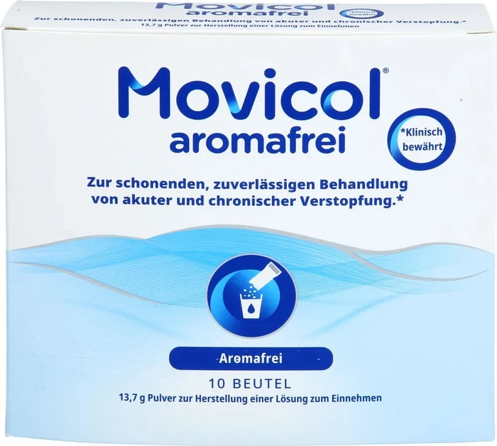 Movicol aromafrei Plv.z.Her.e.Lsg.z.Einnehmen MP 10 St Pulver zur Herstellung einer Lösung zum Einnehmen