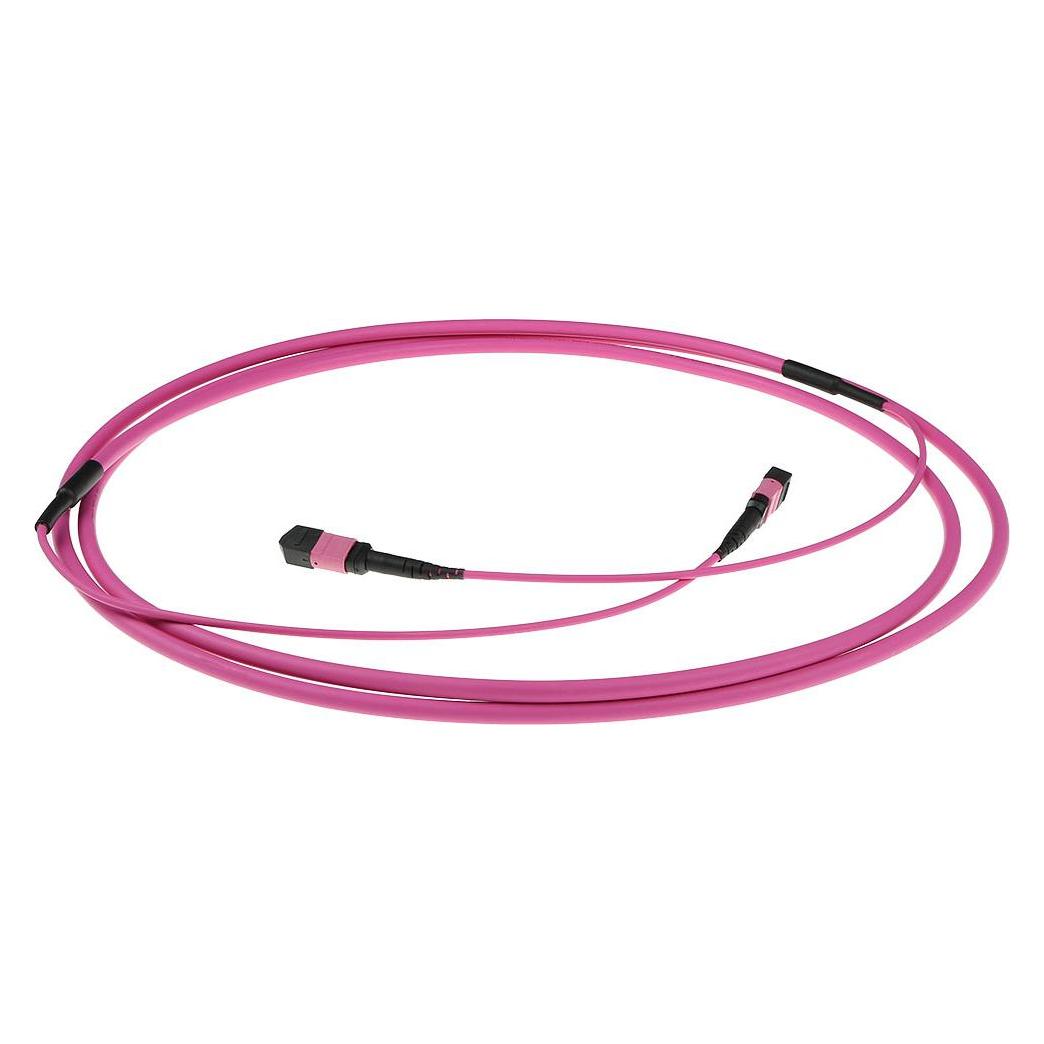 ACT 35 meter Multimode 50/125 OM4(OM3) polarity A fiber trunk cable with MTP/MPO female connectors (35 m) (DC5002)
