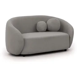 2-SITZER-SOFA Roundi Grau Bouclé