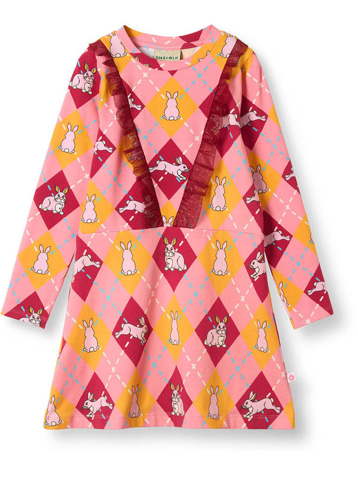 Småfolk Kleid "Mollie" in Rosa - 98/104