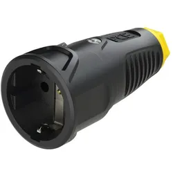 PCE 2520-se Taurus2 Vollgummi-Kupplung nat IP20 (schwarz/gelb) 2520se