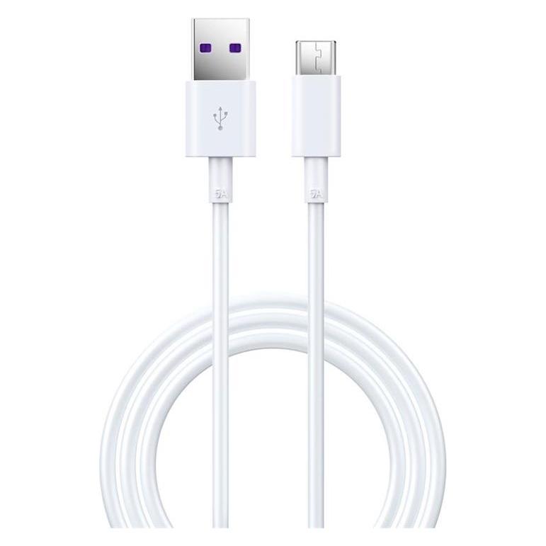 Devia Kabel Hai USB - USB-C 1,5 m 5A weiss (1.50 m, 25 W) (6938595344602)