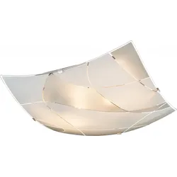 Globo 40403-2 Paranja Deckenleuchte Metall Weiß, 2X E27 Illu