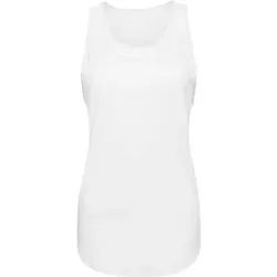 YVETTE Damen Shirt Tank Top Katy, Größe M in Weiß Weiß