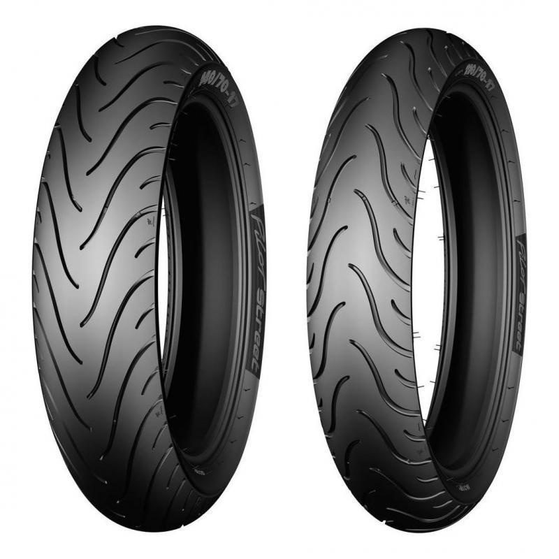 Pneu moto avant Michelin Pilot Street 2.75-18 42P TL/TT