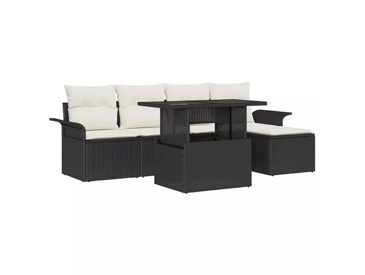 VidaXL - Modulare sofagarnitur poly-rattan, One Size, Multicolor