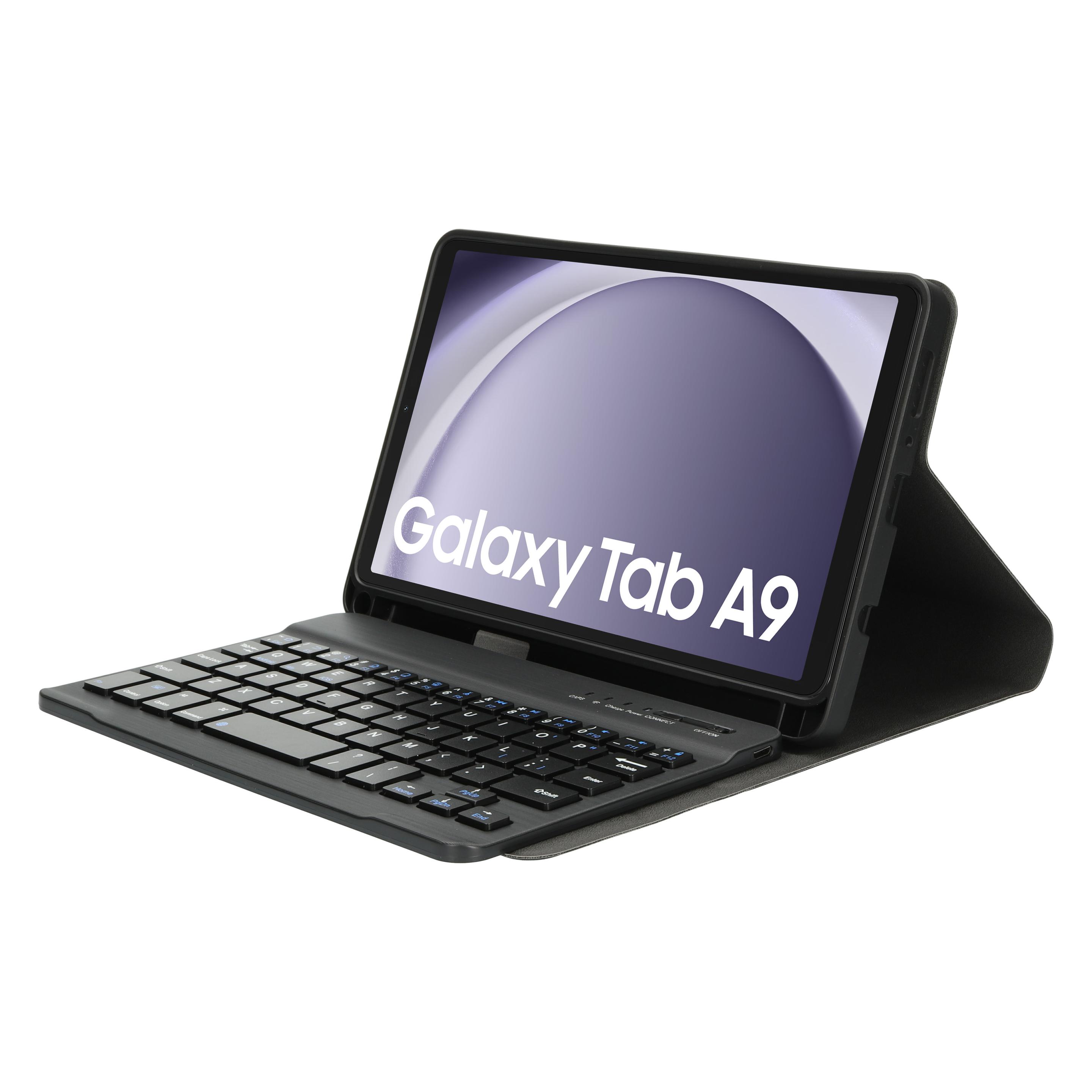 Mobiparts Bluetooth Keyboard Case Samsung Galaxy Tab A9 (2023) Black (US) (MP-125501)