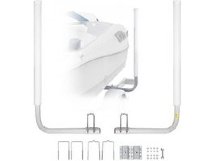 VEVOR L-vormige 1,5 m aanhangerpaal, boottrailergeleider, krukondersteuning, bootgeleider, 30 cm verstelbare breedte, boottrailergeleider, reserveonderdelen en accessoires voor skiboot, visboot, zeilboottrailer