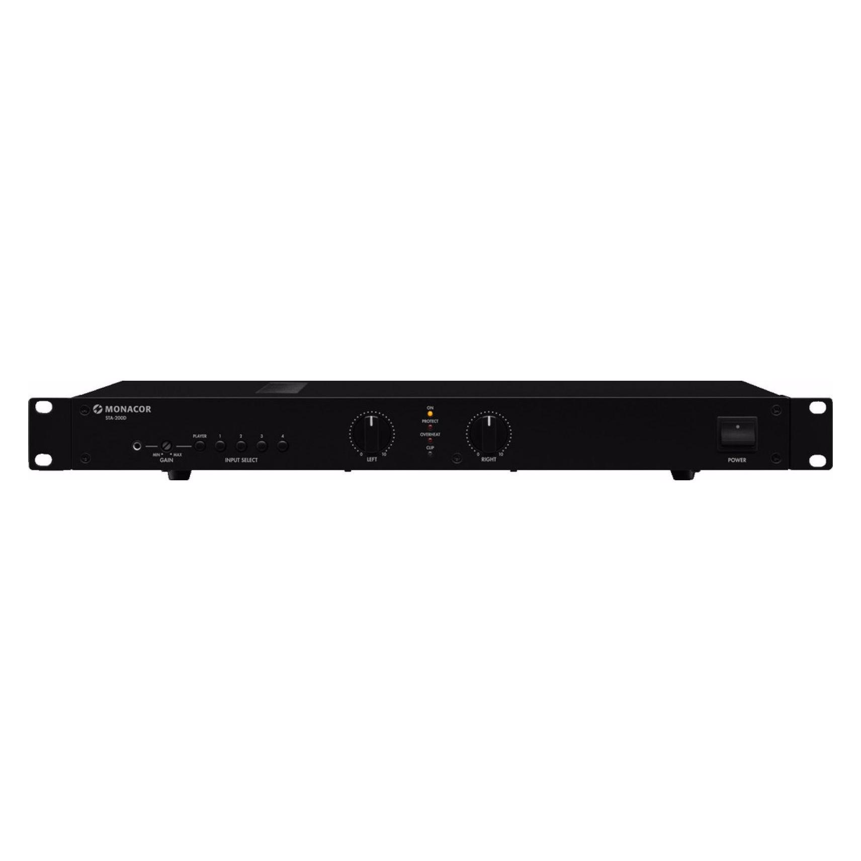 Monacor Verstärker STA-200D - Stereo (Verstärker) (STA-200D)