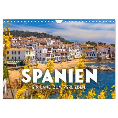Spanien - ein Land zum Verlieben. (Wandkalender 2026 DIN A4 quer), CALVENDO Monatskalender