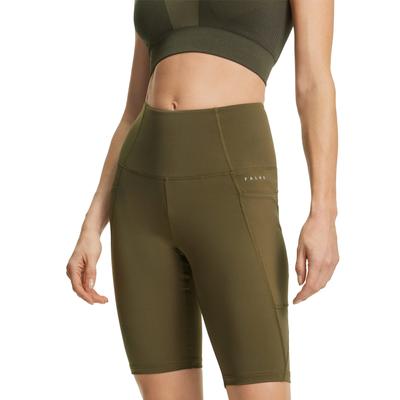 Funktionstights FALKE "CORE Sports", Damen, Gr. XS, N-Gr, grün (herb (7754)), Hosen