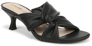 Wide Width Women's Nori Dress Sandal by LifeStride in Black (Size 7 W)