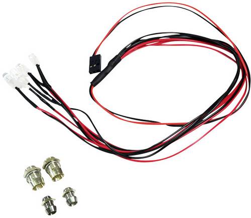 Absima LED-Beleuchtung Weiß, Rot 4.8 - 6V 2320041