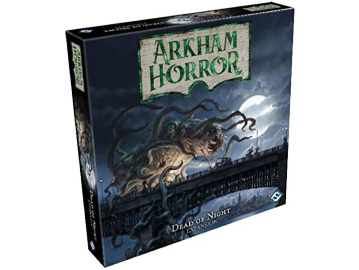 Fantasy Flight Games , Arkham Horror Third Edition: The Dead of Night Board Game , Ages 14+ , 1 to 6 Players , 120 to 180 Min Playing Time, Multicoloured, AHB04
