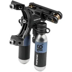 TOPEAK Flaschenhalter Adapter Tri-Backup Elite 2 | CO2 Pumpe