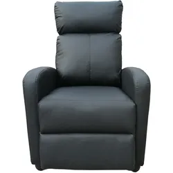 HTI-Living Relaxsessel Corrado Kunstleder Schwarz