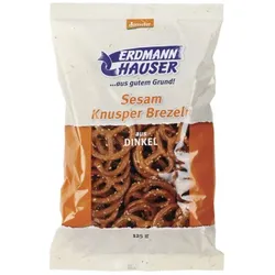 Erdmannhauser Dinkel Knusperbrezeln mit Sesam demeter