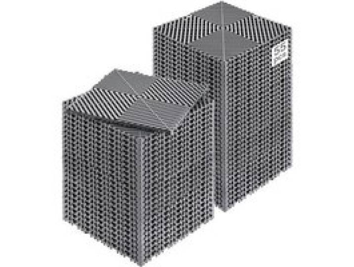VEVOR Tapis de drainage emboîtable, 310x310 mm, dalles de sol de drainage modulaire emboîtable, 55 pcs, coussin de sol à épisser en PP antidérapant gris, tapis de douche, pour garage, jardin, cuisine