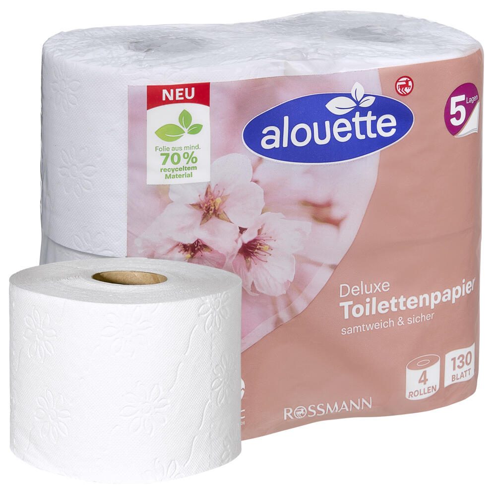 alouette Toilettenpapier Deluxe 5-lagig 4068134106971