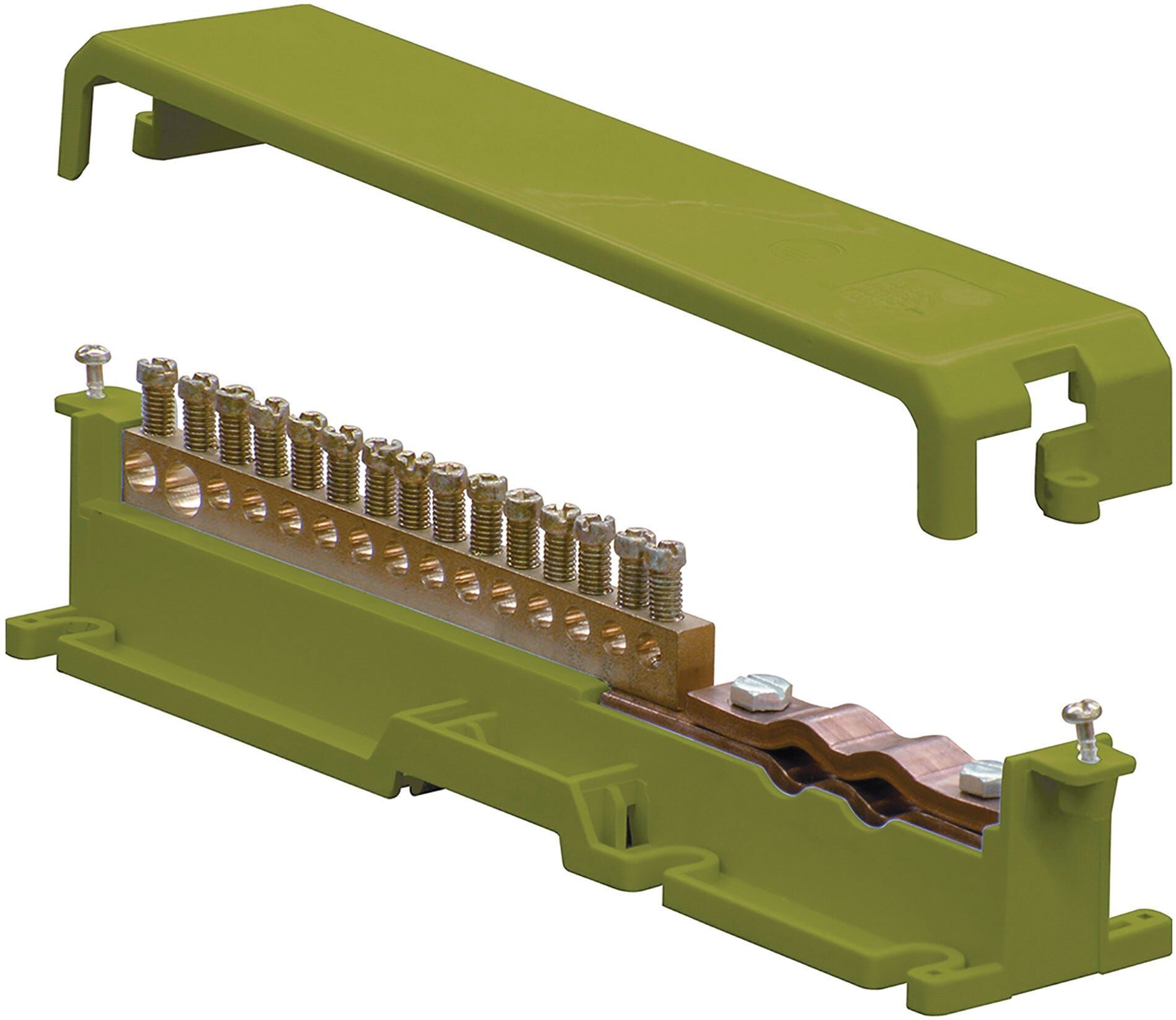 Tecnomat MORSETTIERA EQUIPOTENZIALE 18 FORI