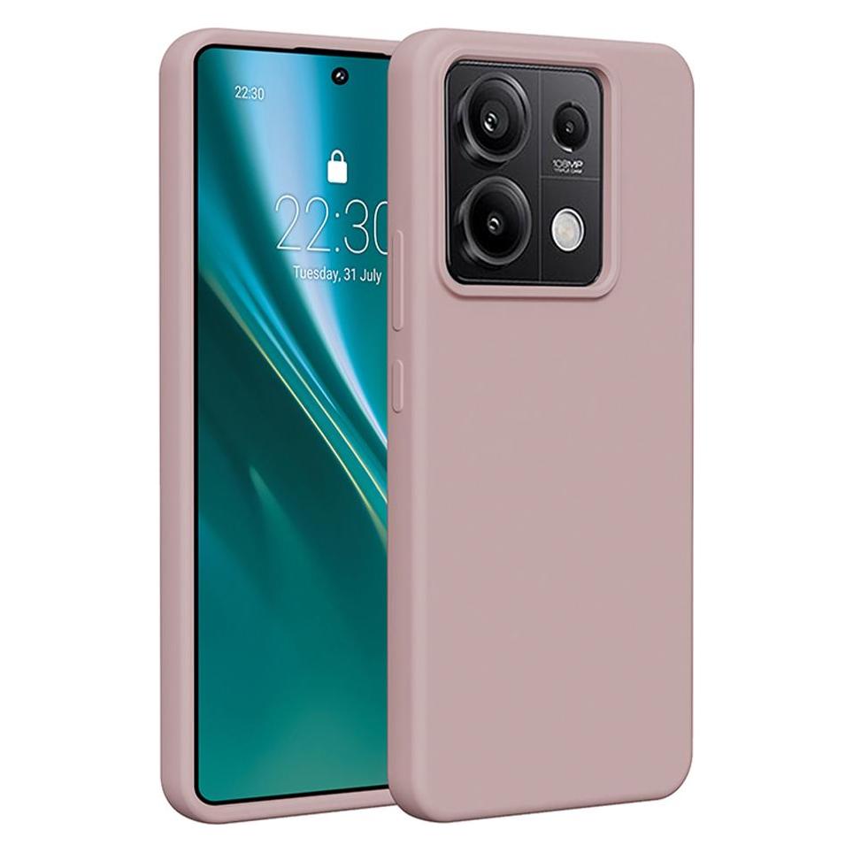 Etteri Silikonhülle für Xiaomi Redmi Note 13 Pro 5G hellrosa (Xiaomi Redmi Note 13 Pro 5G) (46455112)