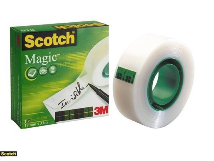 Scotch - Magic Tape - 19mm X 33m - Onzichtbaar en beschrijfbaar