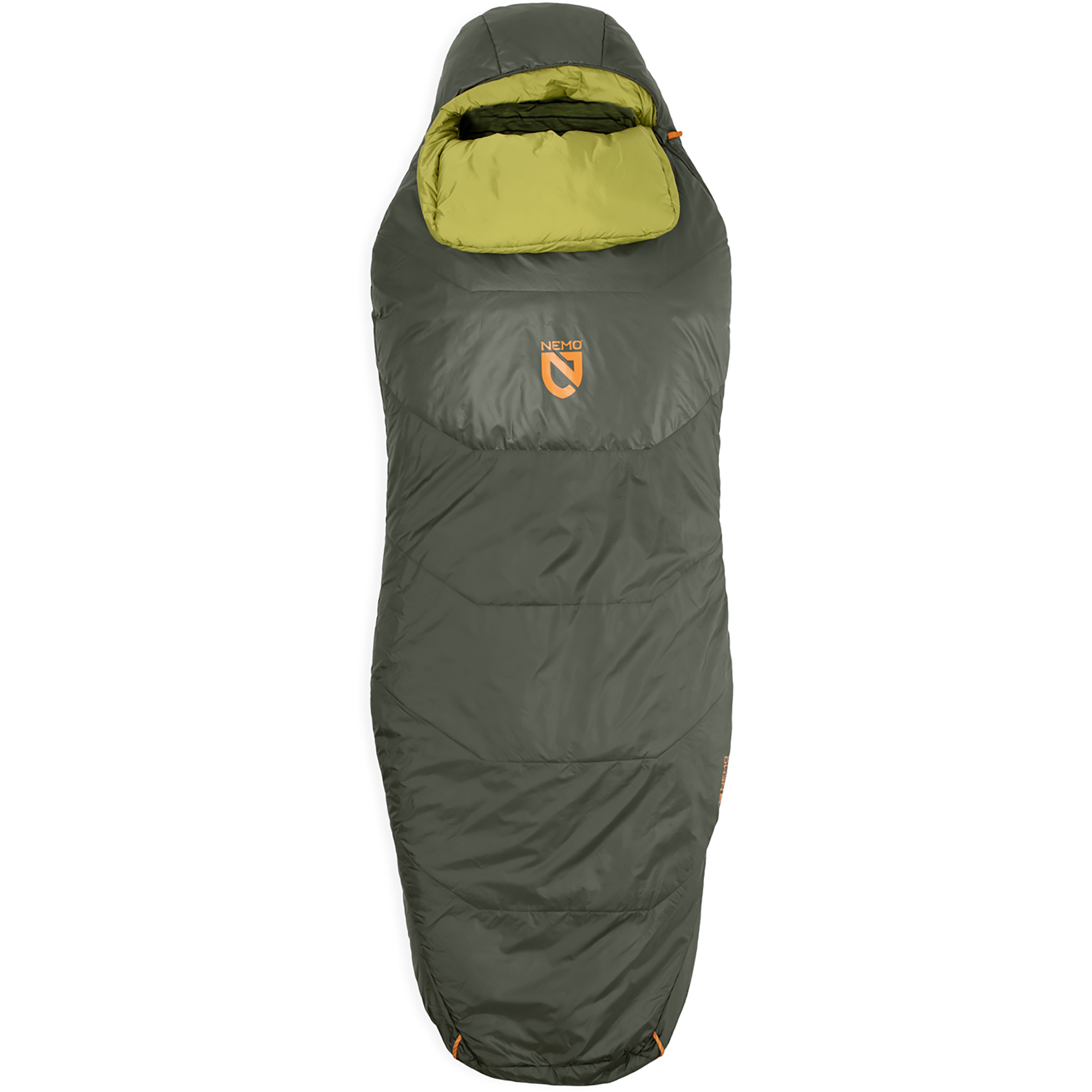 Nemo Equipment Tempo 35 Schlafsack Herren Kunstfaserschlafsäcke oliv Größe max. 198cm Trekking