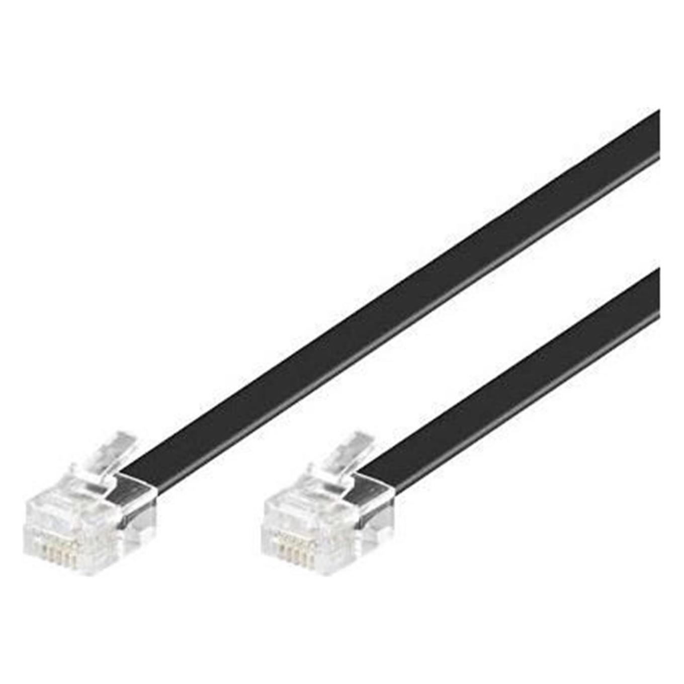 MicroConnect Modular Straight RJ12 6C/6P 6m (MPK106B)