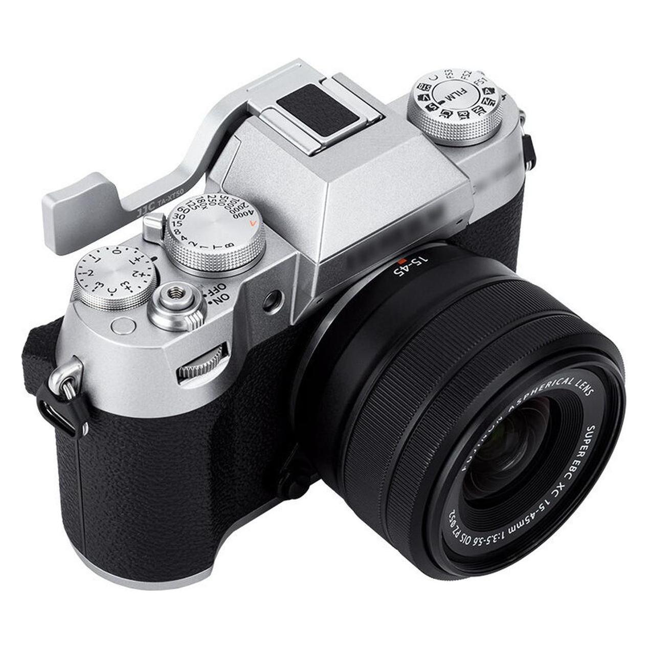 JJC TA XT50 SILVER Metal Thumbs Up Grip (TA-XT50-S)