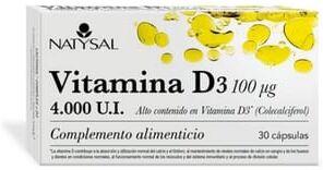 Natysal Vitamina D3 4000UI 30 Caps