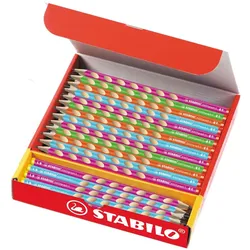 Stabilo, Bleistift,  EASYgraph S - 48er-Pack - in verschiedenen Farben (48x)