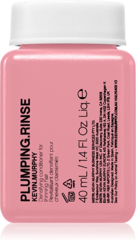 Kevin Murphy Plumping Rinse Conditioner après-shampoing pour des cheveux plus épais 40 ml